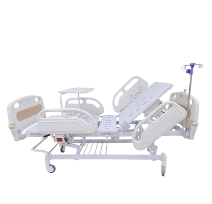 Three Function Electric Special Hospital Bed Wood Grain Color