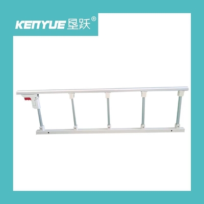 Five Pole Silver Collapsible Medical Bed Side Rails Aluminum Alloy Guardrail