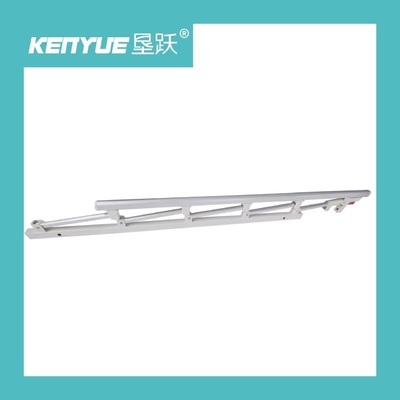 Five Pole Silver Collapsible Medical Bed Side Rails Aluminum Alloy Guardrail