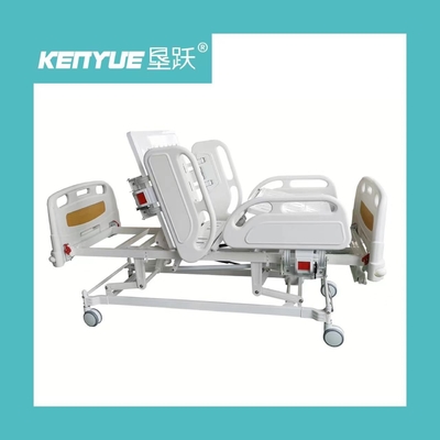 Two Function Electric Nursing Bed Adjustable White For Hospital