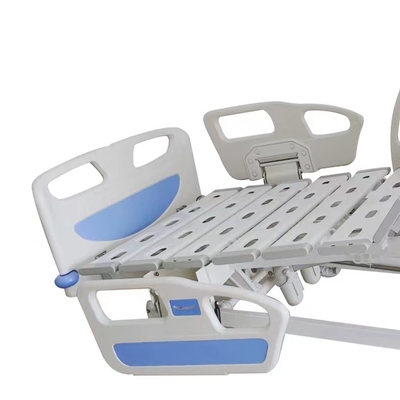 Luxury Five Function Icu Electric Nursing Bed Hospital With Cpr Patient Care