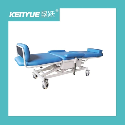 Angle Adjustable Blue Steel Electric Dialysis Chair Hospital Special