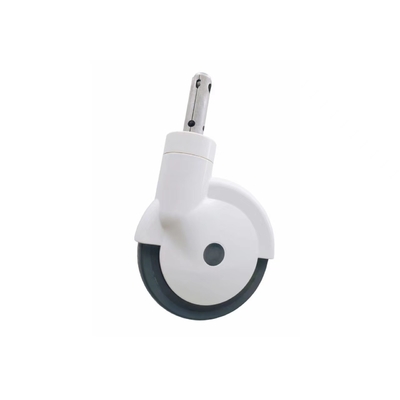 White Special 8 Inch Casters White For Hospital Treatment Car