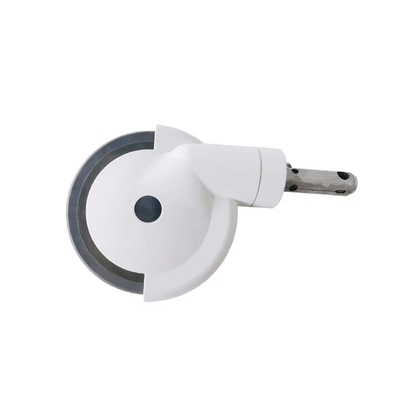 White Special 8 Inch Casters White For Hospital Treatment Car
