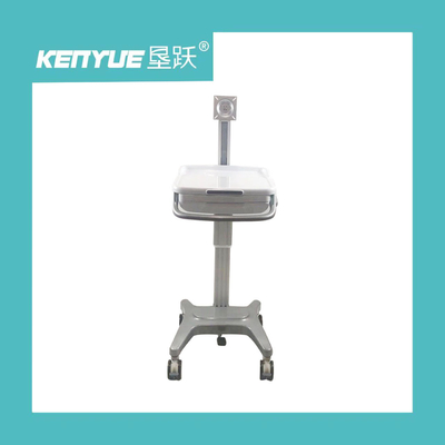 Medical computer cart aluminum alloy pillar medical computer nursing examination car