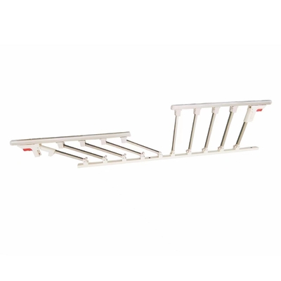 Customized Hospital Bed Guardrail 10 Gear Double Switch Aluminum Alloy