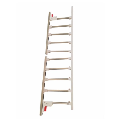 Customized Hospital Bed Guardrail 10 Gear Double Switch Aluminum Alloy