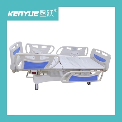 Adjustable Blue Electric Hospital Nursing Bed 770mm Five Function With Cover
