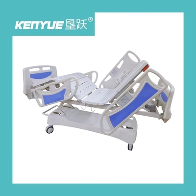 Adjustable Blue Electric Hospital Nursing Bed 770mm Five Function With Cover