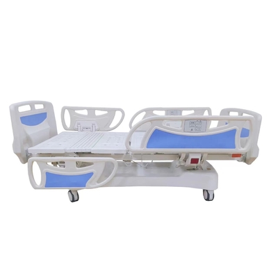 Adjustable Blue Electric Hospital Nursing Bed 770mm Five Function With Cover