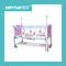 900mm Dual Use Multifunctional Obstetrics Hospital Baby Crib Blue And Pink