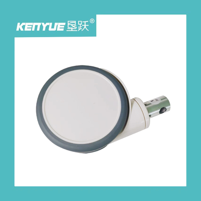 6Inch Central Control Wheel TPR+PP 32*50mm With Medical Accessories Wheel White