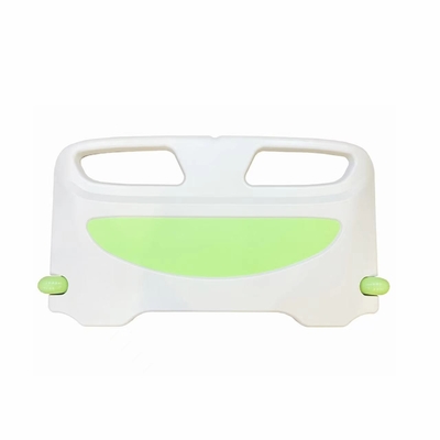 Blue Green PP Material Hospital Sickbed Headboard And Bed Tail Board