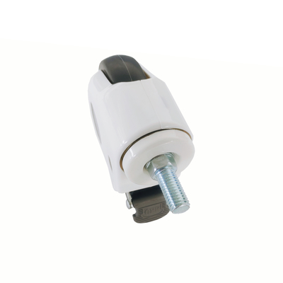 5inch Universal Wheel With Brake White Special Medical Caster Hospital Usage