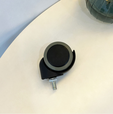 2 Inch Hospital Casters Black Special Accessories PU Material