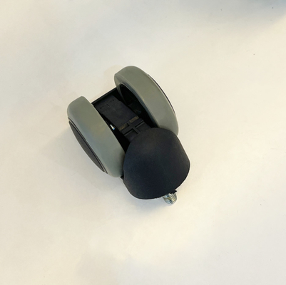 2 Inch Hospital Casters Black Special Accessories PU Material