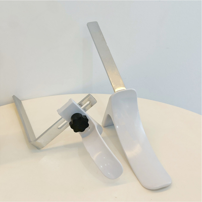 Gynecological Hospital Bed Accessories Bracket White ABS Material