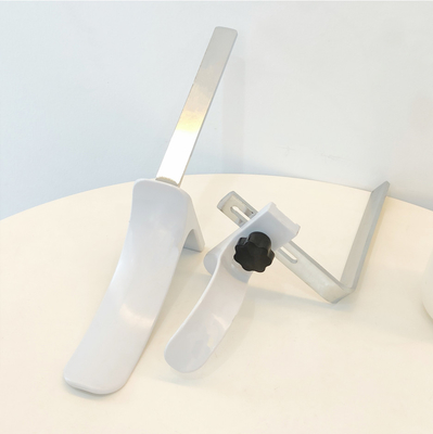 Gynecological Hospital Bed Accessories Bracket White ABS Material