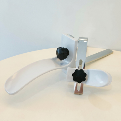 Gynecological Hospital Bed Accessories Bracket White ABS Material