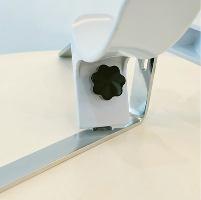 Gynecological Hospital Bed Accessories Bracket White ABS Material