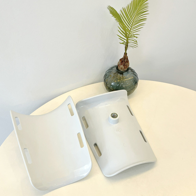 ABS Material Leg Holder White Color For Gynecology Bed Table For Hospitals
