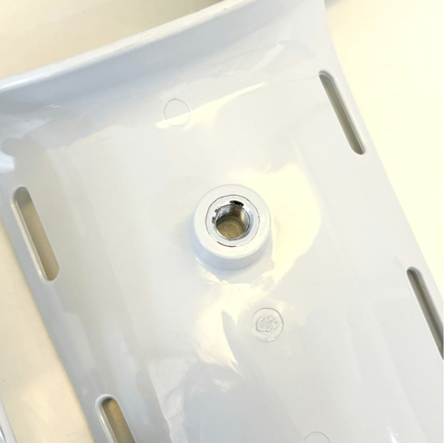ABS Material Leg Holder White Color For Gynecology Bed Table For Hospitals