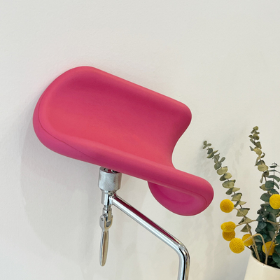 Pink Stainless Steel Material Leg Rest For Hospital Gynecology