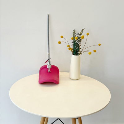 Pink Stainless Steel Material Leg Rest For Hospital Gynecology
