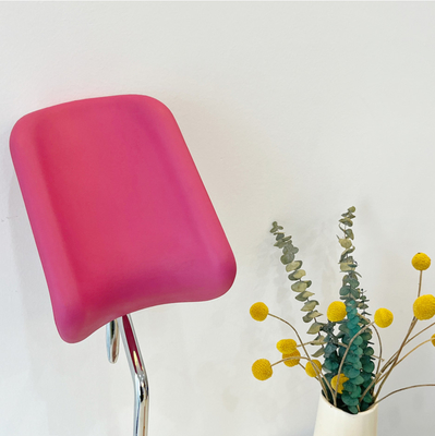 Pink Stainless Steel Material Leg Rest For Hospital Gynecology