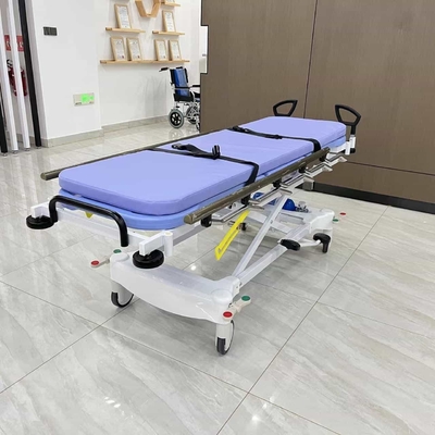 Emergency Stretcher Trolley Hydraulic Emergency Trolley Medical Product Wheelchair transfer bed