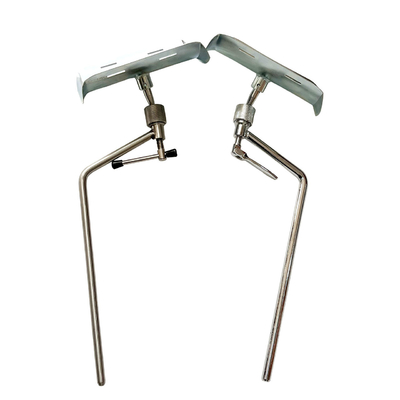 Comfortable Obstetric Table Leg Rests For Gynecological Maternity Beds