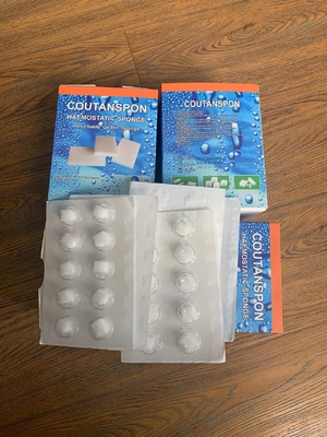 Medical dental hemostatic sponge absorbable gelatin sponge