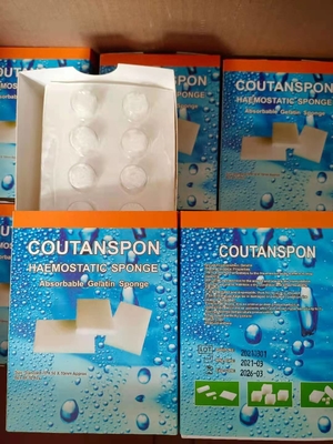 Medical dental hemostatic sponge absorbable gelatin sponge