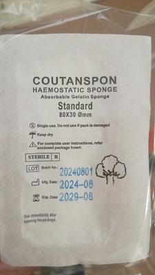 Medical anal hemostatic sponge cylinder anal sponge tampons sponge