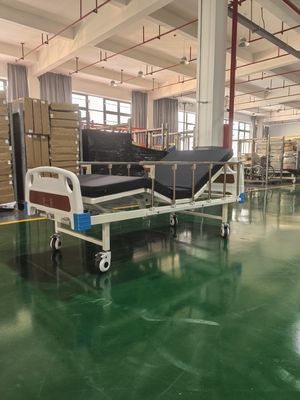 Two Function Manual Hospital Bed with Cold Rolled Steel Frame