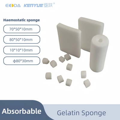 Medical dental hemostatic sponge wound dressing anal hemostatic sponge