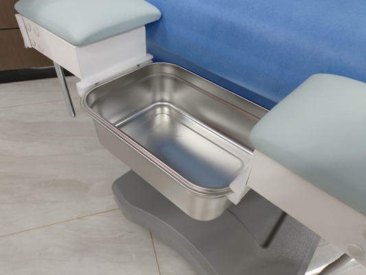 (Premium Auto-Paper Dispensing Gynecological Bed - Electric Height/Trendelenburg Adjustment with Sterile Paper Roll)