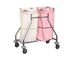 Medical Waste Collecting Hospital Instrument Trolley Stainless Steel Medical Nursing Care Trolley