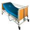 Cold Rolling Steel Structure Automatic Patient Bed , Wood Medical Adjustable Bed