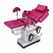 Pink manual obstetric chair delivery obstetric gynecological surgical instruments
