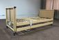 Medical Furniture 5 Function ICU 820MM Electric Hospital Bed Wooden