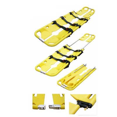 First Aid Transport Separate 2 Folding Ambulance Scoop Stretcher