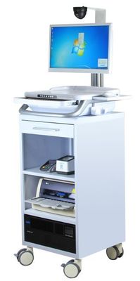 Hospital Integrated Moving Trolley Adjustable Waterproof On Wheels