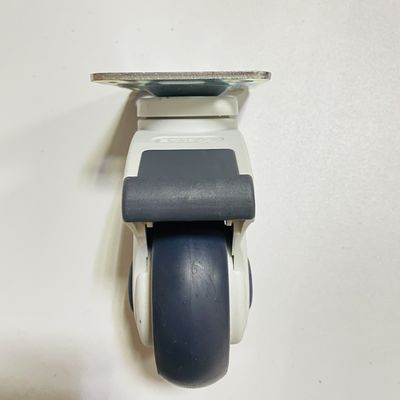 Hospital Bed Accessories Swivel Silent PP TPR Medical Caster Wheels