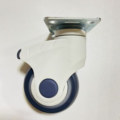 Hospital Bed Accessories Swivel Silent PP TPR Medical Caster Wheels