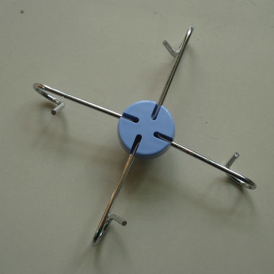 Patient 210cm Hospital Bed IV Pole Accessories Stainless Steel Infusion Stand