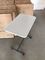 White Patients Hospital Bed Tray Table With Wheels Over Bed Table