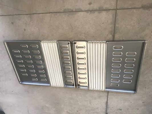Medical Hospital Bed Accessories Metal Hospital Bed Board Panel Four Parts