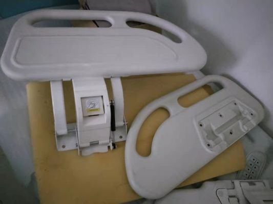Medical Products Accessories Bedrails For Medicall Bed White Color PP Side Rails For Hospital Bed Parts
