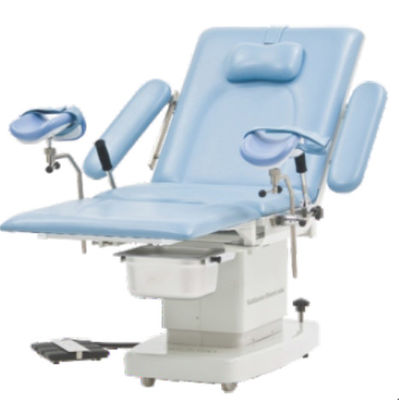 Electro Hydraulic System Bule Color Gynecology Operating Delivery Bed